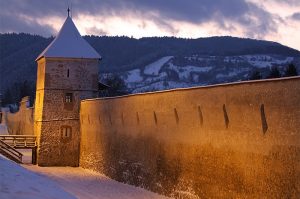 The Old Wall of Brasov